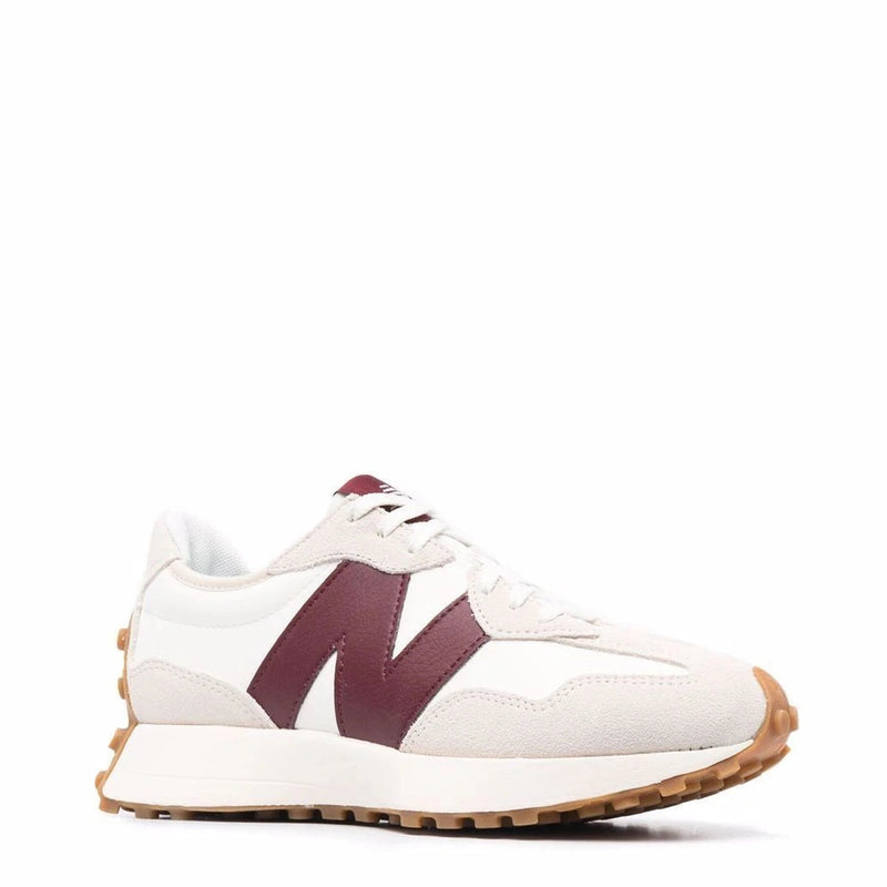"NB 327burgundy red"