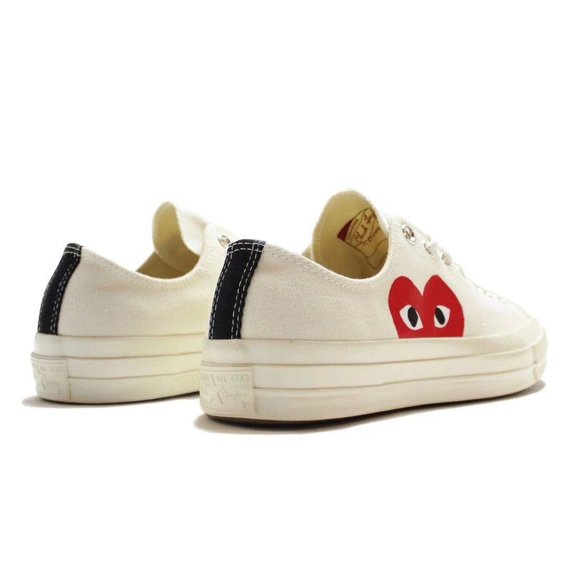 "Comme Des Garçons PLAY / Half Heart White"