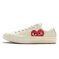 "Comme Des Garçons PLAY / Half Heart White"