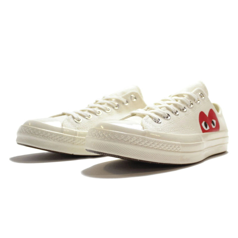 "Comme Des Garçons PLAY / Half Heart White"