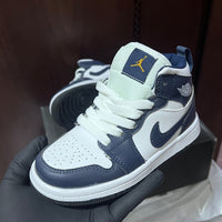 Kids High Og "Navy/White"