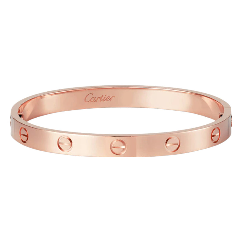 Love Bangle Rose Gold Color Plated